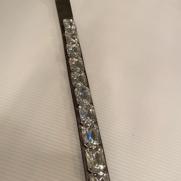 Vintage Leatherock Crystal Belt - Picture 4 of 9